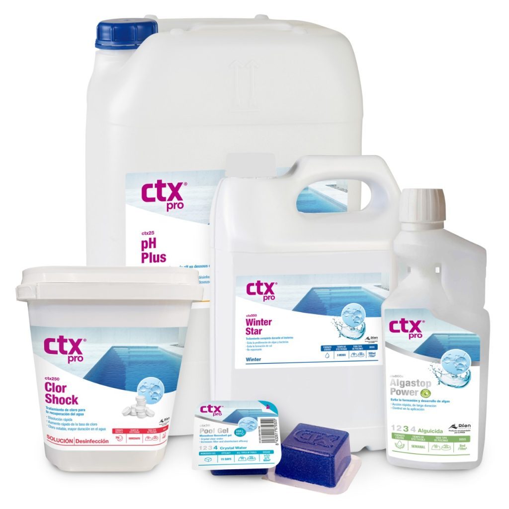 Produtos para tratamento de piscinas